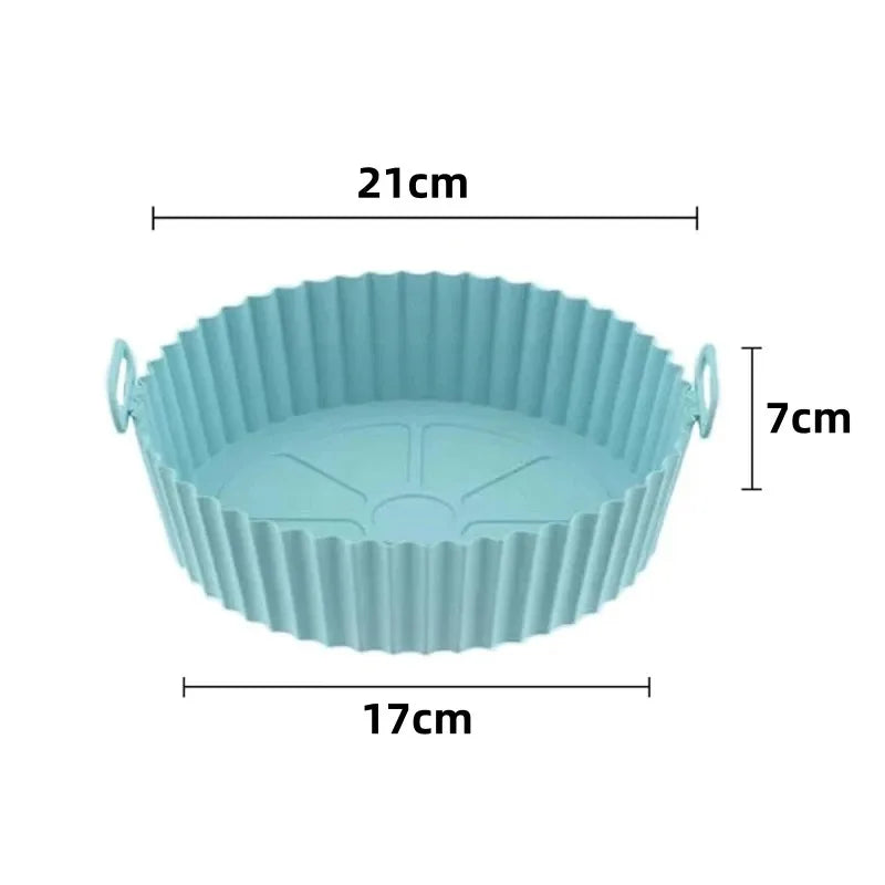 Reusable Silicone Baking Mat – Non-Stick Air Fryer Liner