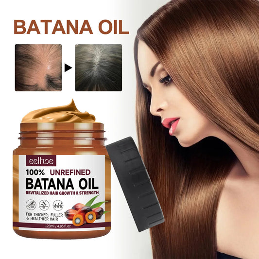 100% Pure Organic Hair Mask Batana Oil Hair Growth Oil Natural Treatment Nourish Reduce Hair Loss Anti-Breakage Hair Conditioner Peaceful Pleasures Health and Wellness