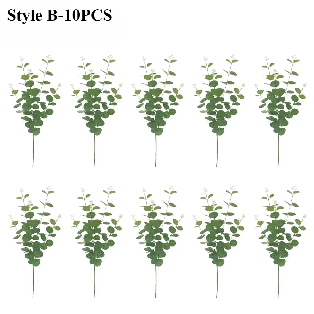 Artificial Eucalyptus Leaf Picks 3 Styles – Wedding & Home Décor
