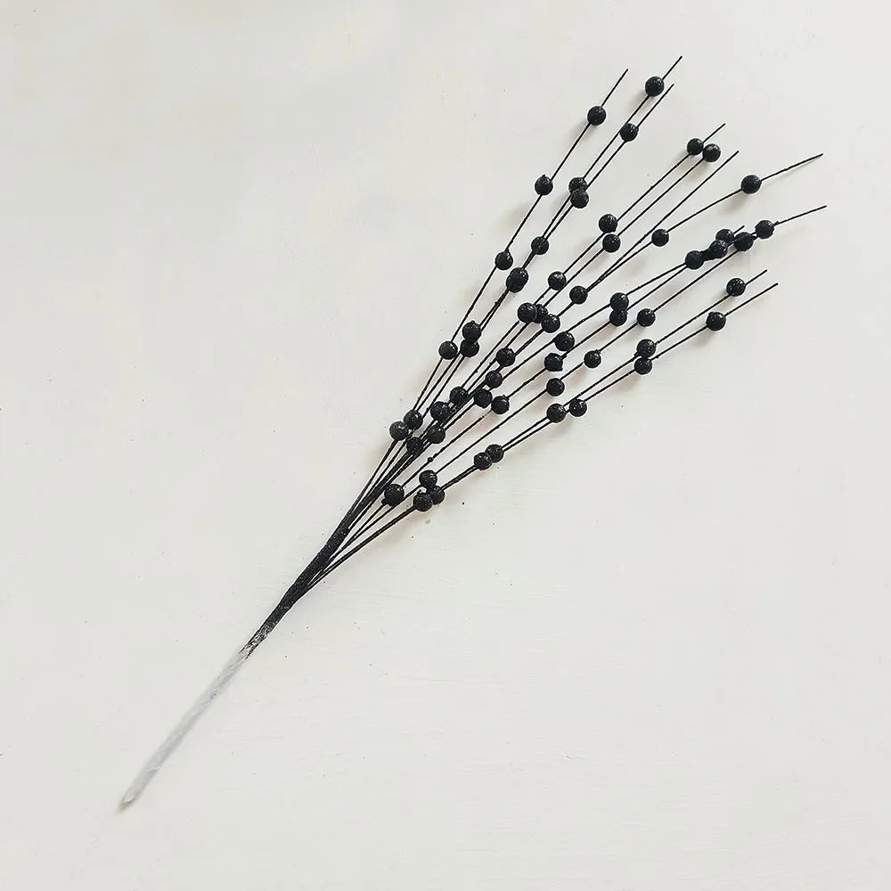 43cm Glitter Berry Artificial Stems | Christmas Tree Ornaments