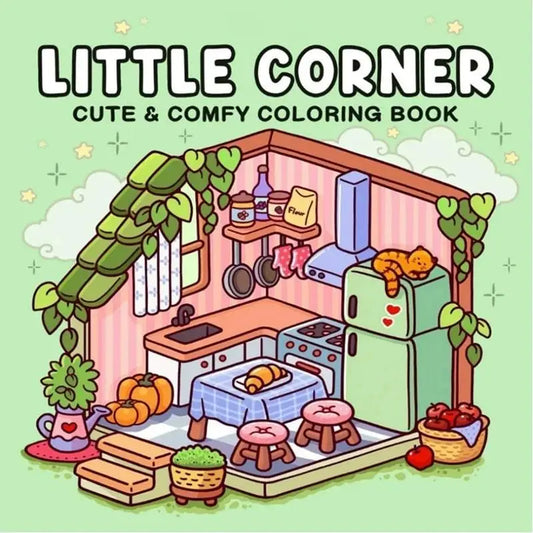 UYEE COZY GIRL Coloring Book Moments Relaxation Educational Doodles Peaceful Pleasures Health and Wellness A