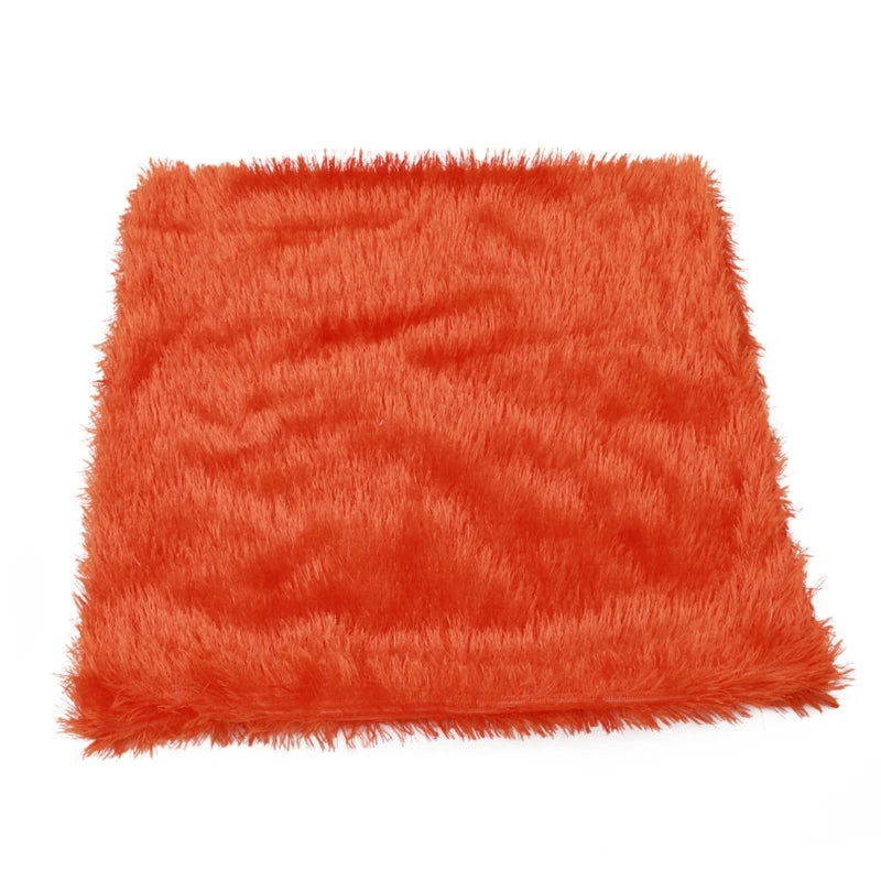 Throw Pillow Cover Short Plush Comfortable and Soft Sofa Decoration Household Products Modern Minimalism Cushion Covers Peaceful Pleasures Health and Wellness Orange yellow