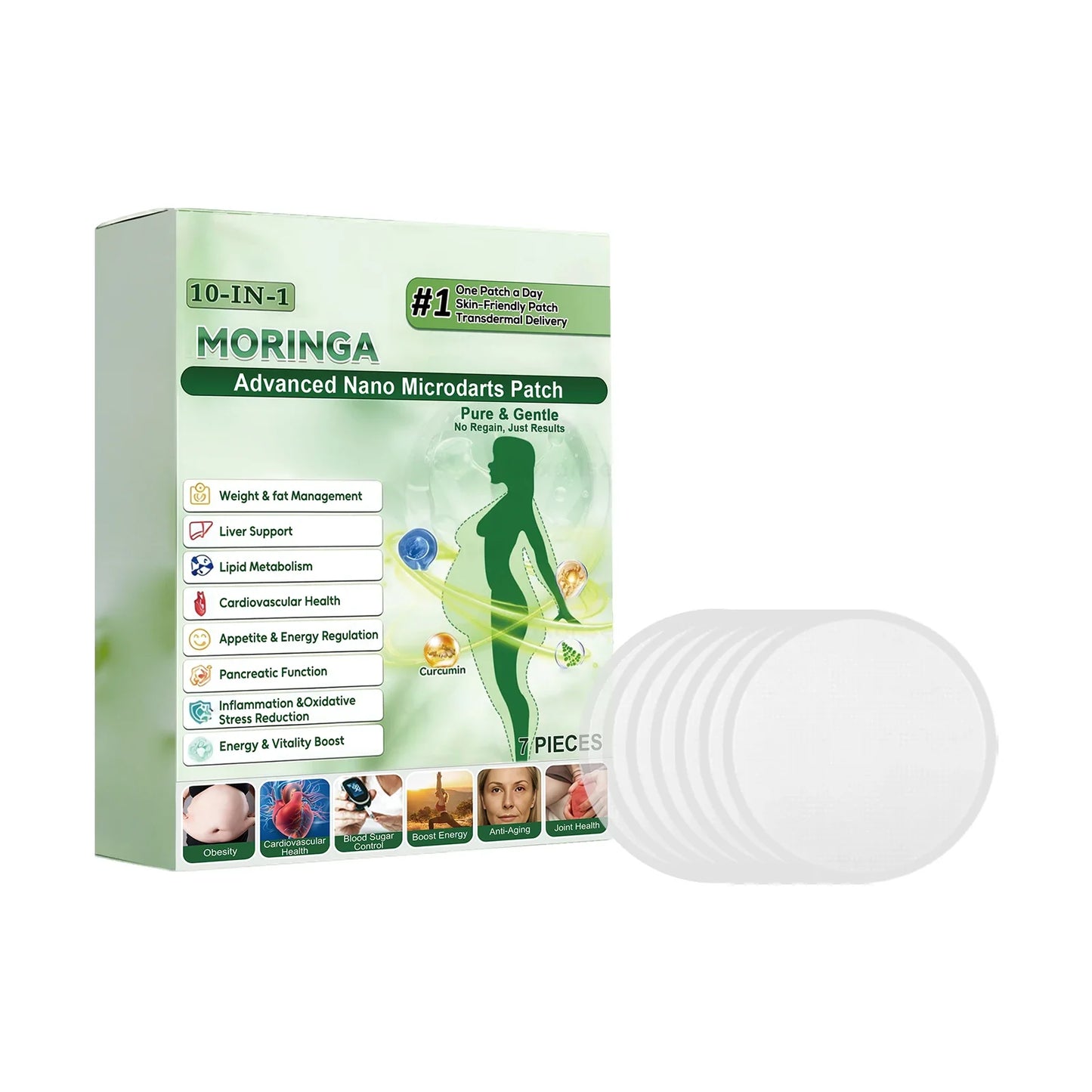 Moringa Microneedle 10-in-1 Body Patch – Daily Skin Care