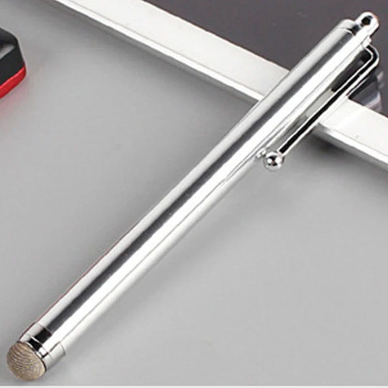 9.0 Namib Head Universal Stylus Pen Touch Pencil For Cell Phone Accessories Metal Samsung Capacitive Pencil Android Ipad Iphone Peaceful Pleasures Health and Wellness Silver(1pcs)