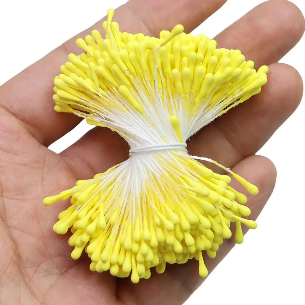 390pcs 2mm Moulti Options Artificial Flower stamen Mini Pearl Floral pistil For Wedding Party Home Decoration DIY Accessories Peaceful Pleasures Health and Wellness