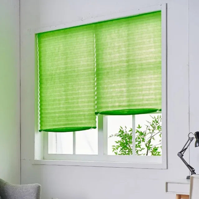 Self-Adhesive Pleated Window Blind | No-Drill Privacy Shade