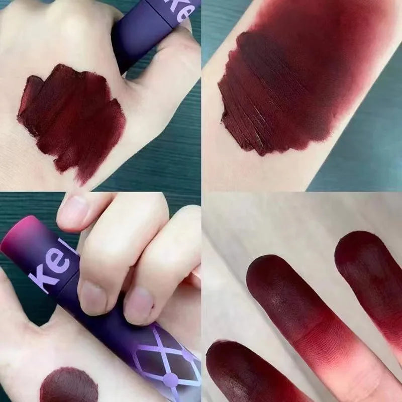 Gothic Matte Lipstick – Waterproof Dark Lip Color | KEKE MOOD