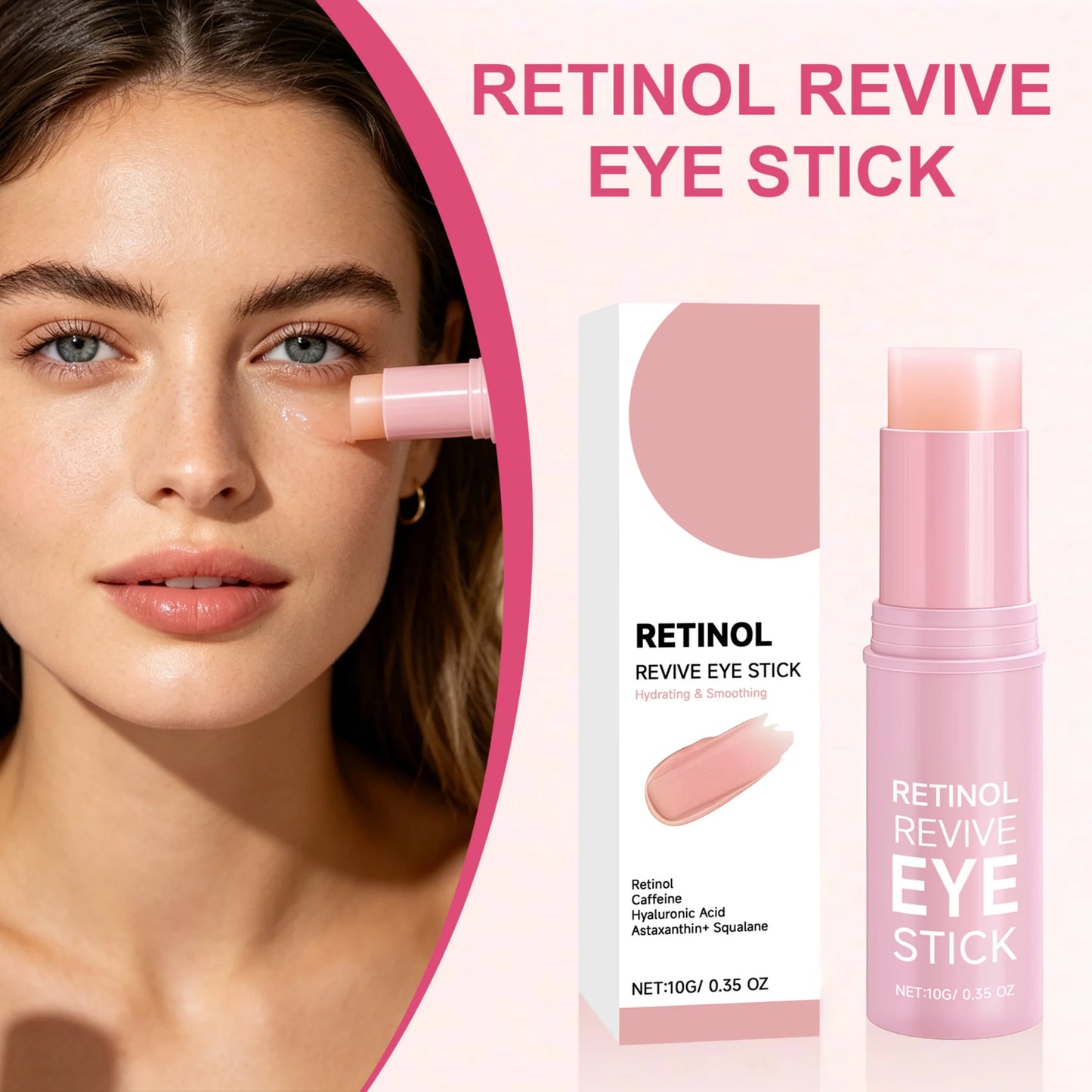 Retinol Eye Balm Stick – Dark Circles, Puffiness & Fine Lines