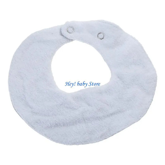 Newborn Cotton Bandana Bib – Adjustable Button Burp Cloth Baby Bandana Bib Peaceful Pleasures Health and Wellness