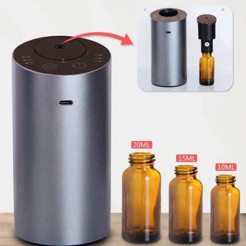 URGGU Electric Scent Nebulizer | Car & Home Aroma Diffuser