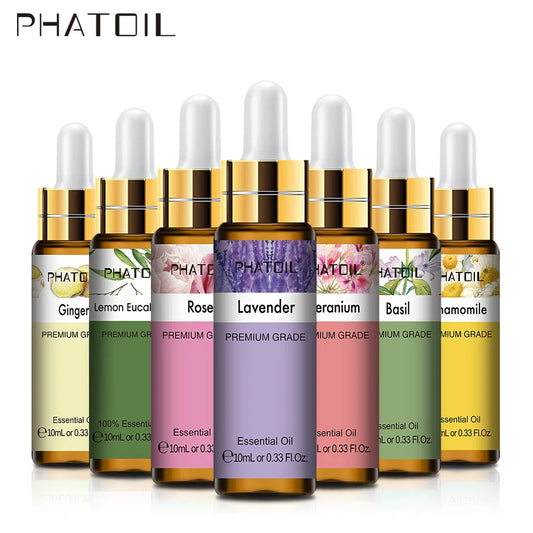 PHATOIL 10ml Pure Natural Essential Oils – Lavender, Jasmine & More Pure Essential Oil Oasis Select 10ml Thyme