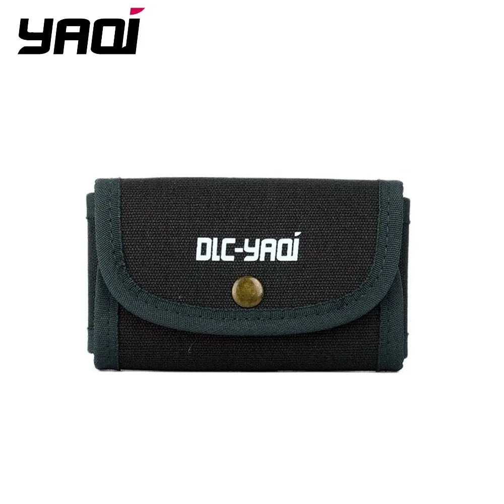 2026 YAQI Men's Travel Bag Pouch Dark Green Safety Razor Shaving Accessories Peaceful Pleasures Health and Wellness RP211134