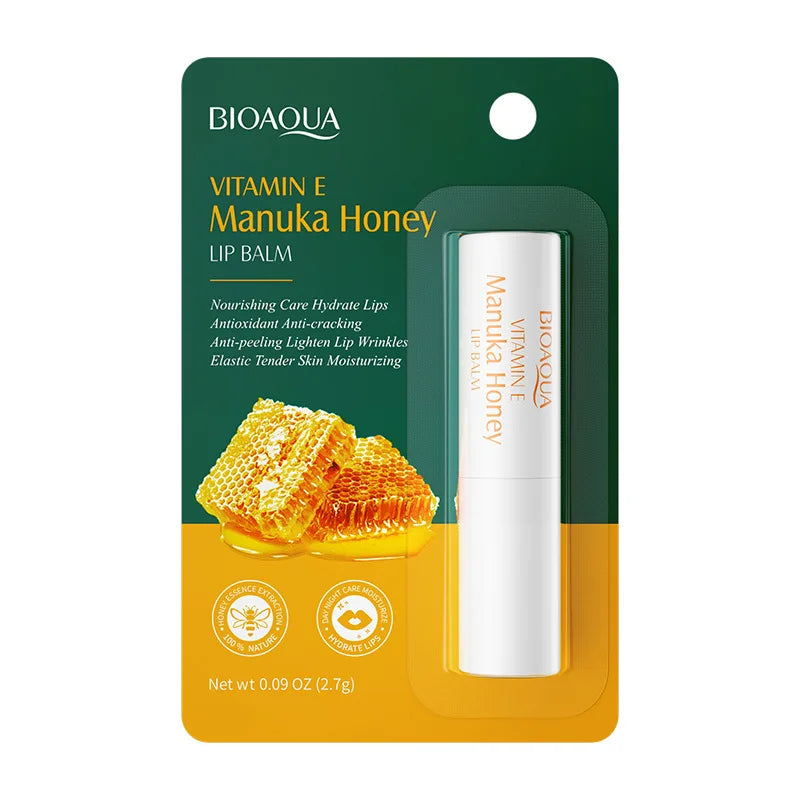 BIOAQUA Vitamin E Honey Lip Balm – Moisturizing & Nourishing