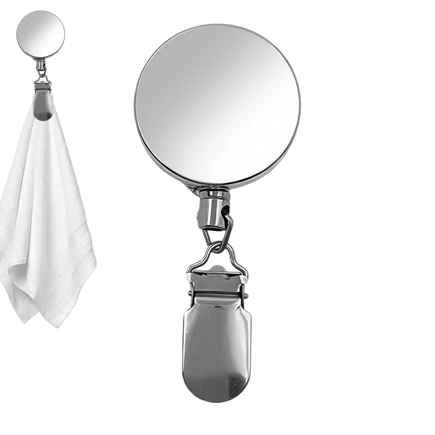 Retractable Self-Adhesive Towel Clip | Wall-Mounted Holder