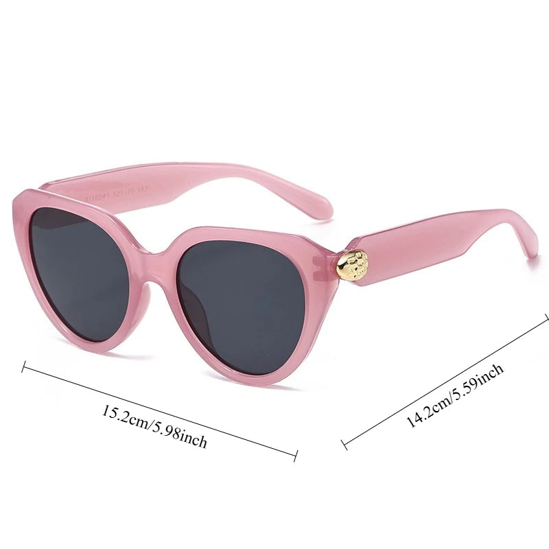 Cat Eye Sunglasses UV400 | Vintage Punk Shades for Women