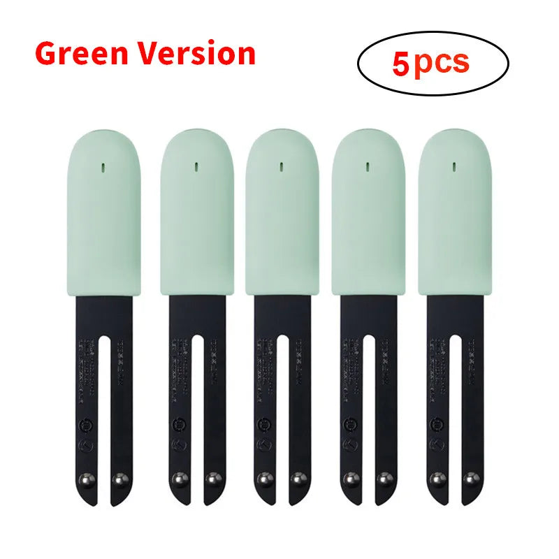 HHCC Flora Monitor Garden Care Plant Grass Soil Water Fertility Smart Tester Sensor Flower Garden Detector For Xiaomi Mijia Peaceful Pleasures Health and Wellness Green 5 Pcs