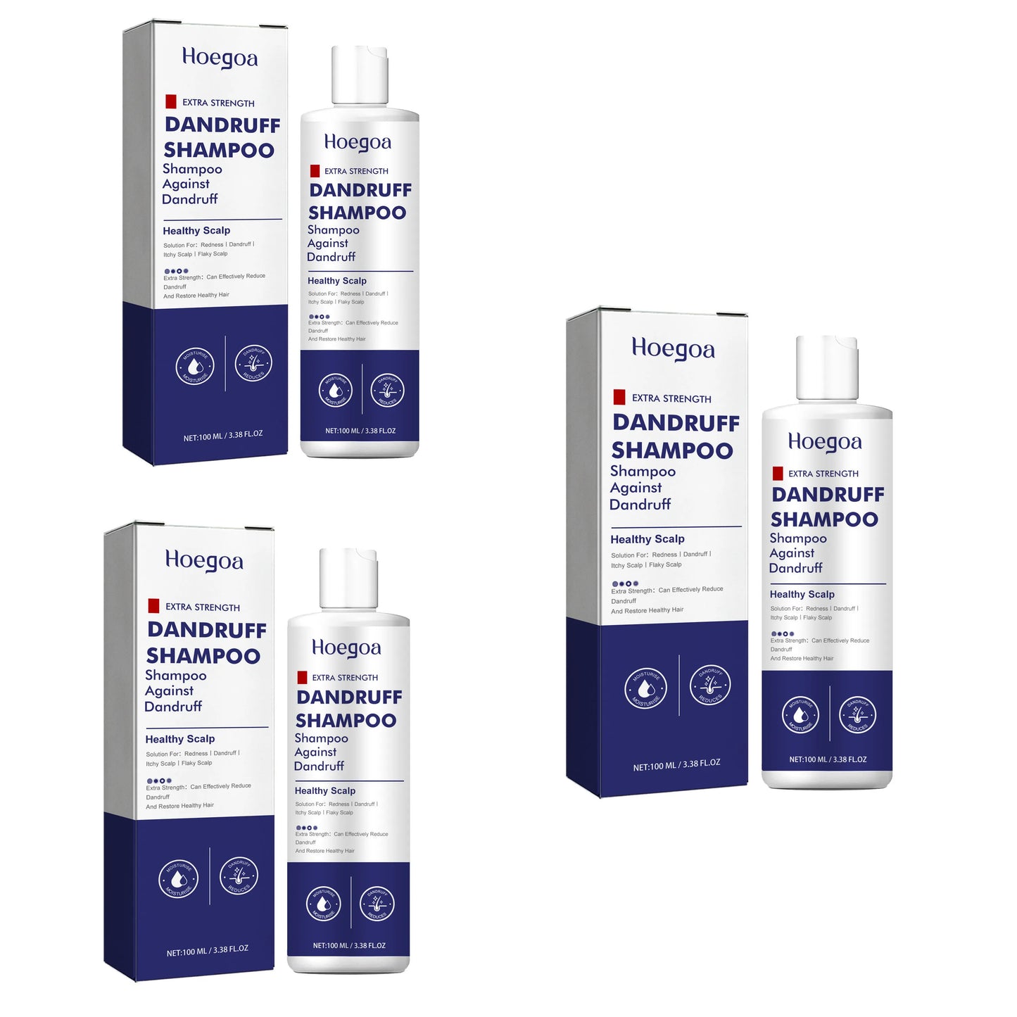 HOEGOA Deep Scalp Cleansing & Hair Thickening Shampoo