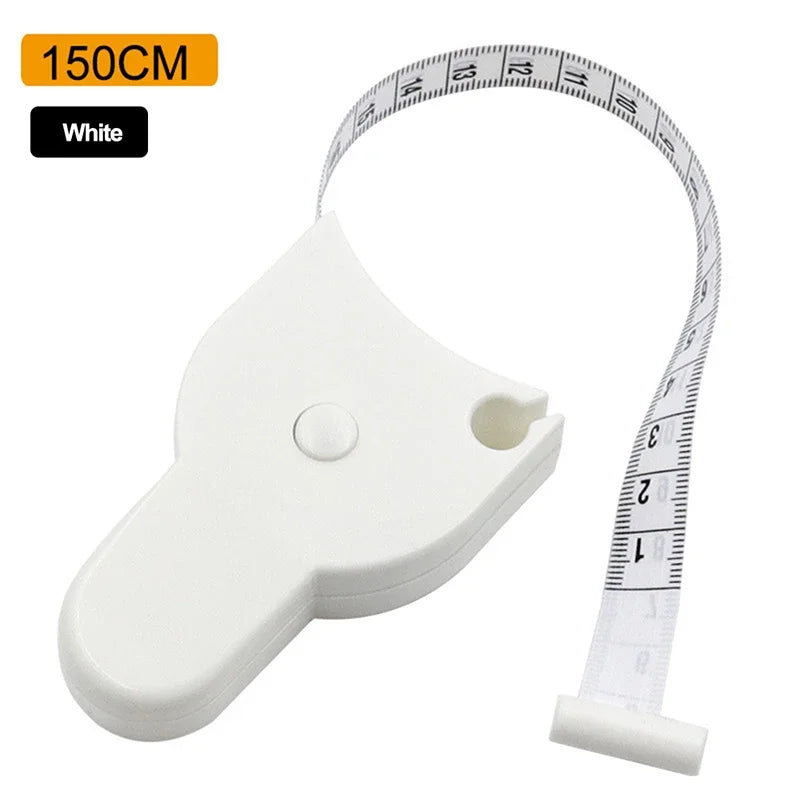 Retractable Body Tape Measure for Fitness & Waist Tracking Body Tape Measure Peaceful Pleasures Health and Wellness