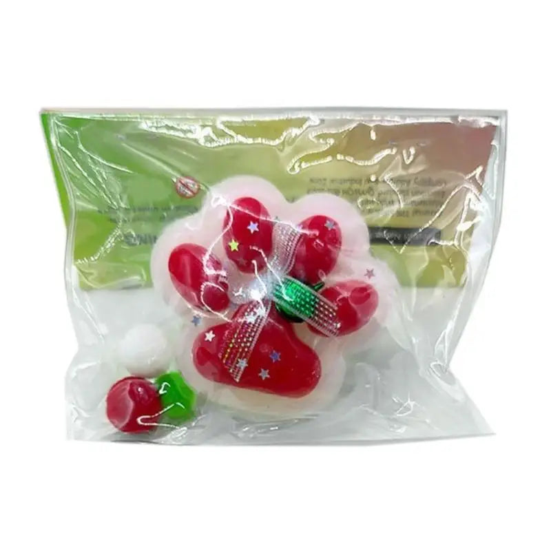 Cat Paw Squeeze Stress Relief Toy – Christmas Sensory Gift