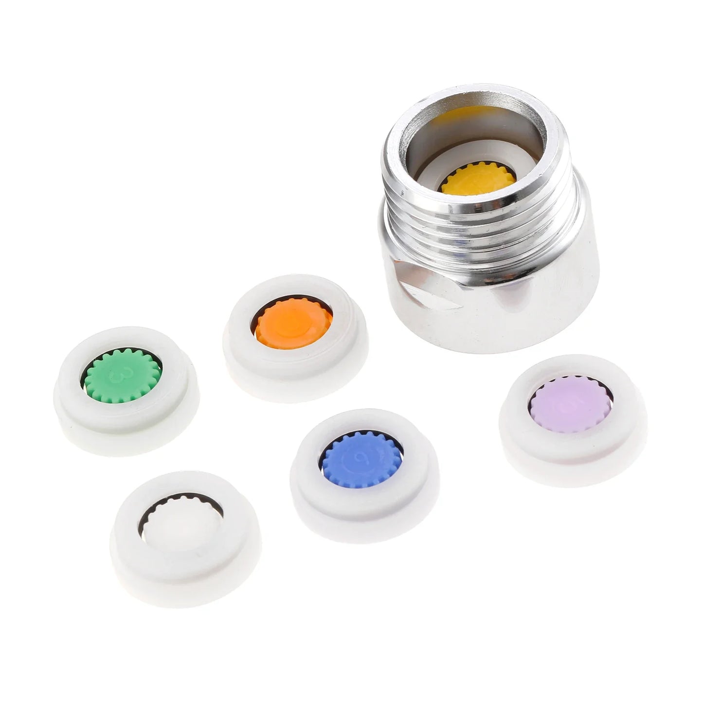 8-Piece Shower Flow Restrictor Kit 1.2–2.5 GPM | Water Saver