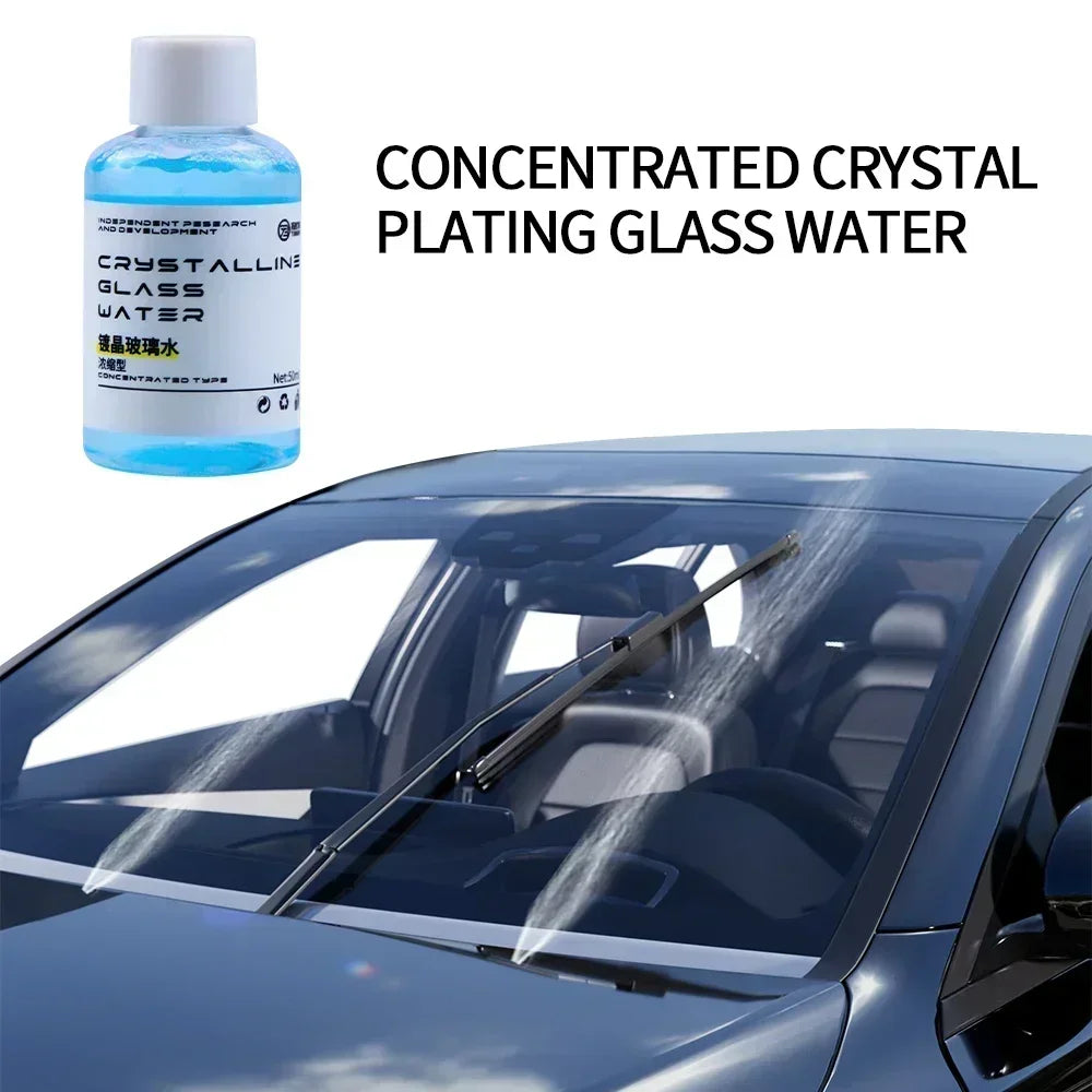 50ml Auto Windshield Cleaning Liquid Car Windshield Glass Oil Film Paint Care Agent Waterproof Polishing Detailing Accessories Peaceful Pleasures Health and Wellness