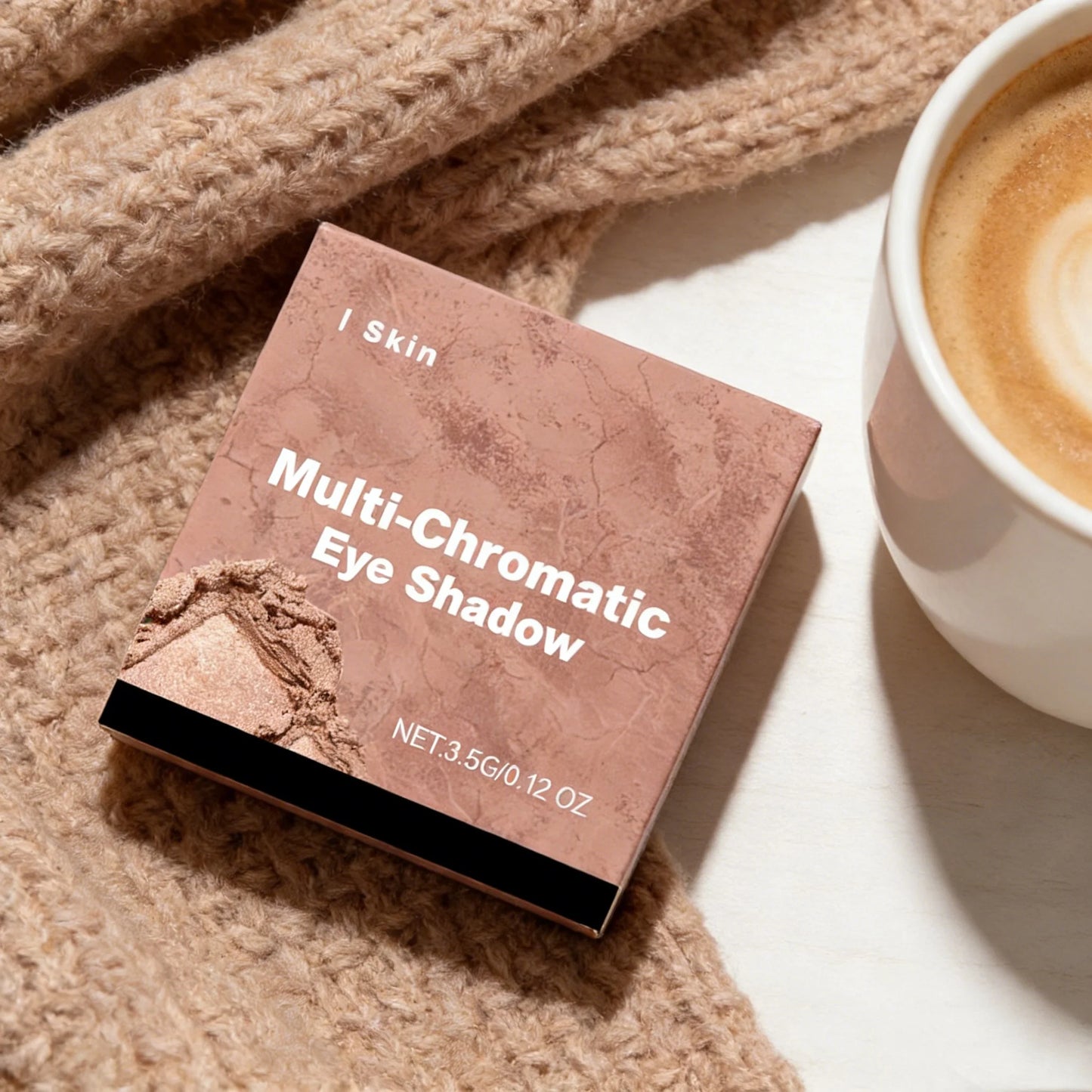 Matte & Shimmer Waterproof Eye Shadow Palette – Earth Tones