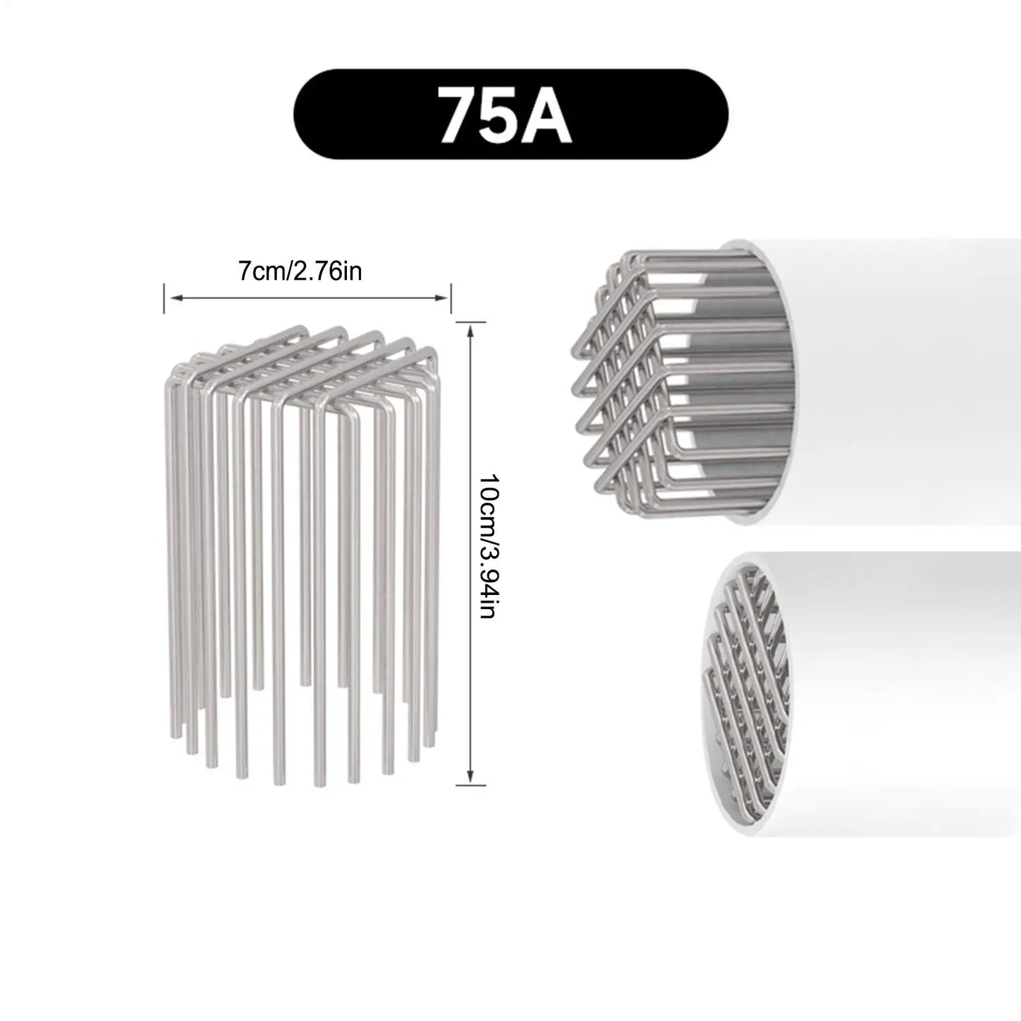Adjustable Stainless Steel Downspout Guard | Anti-Clog Filter