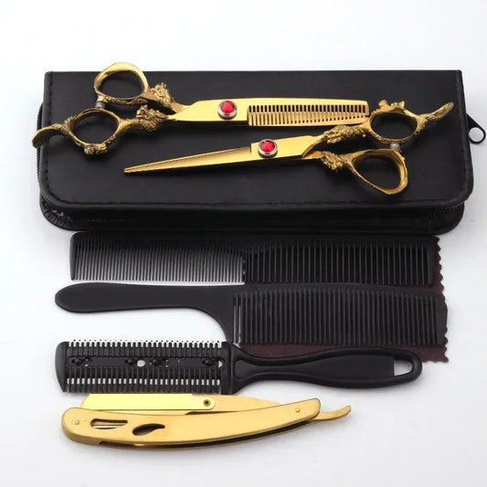 Professional Hair Cutting Scissors 5.5" & 6.0" Salon Shears Hair Cutting Scissors Peaceful Pleasures Health and Wellness