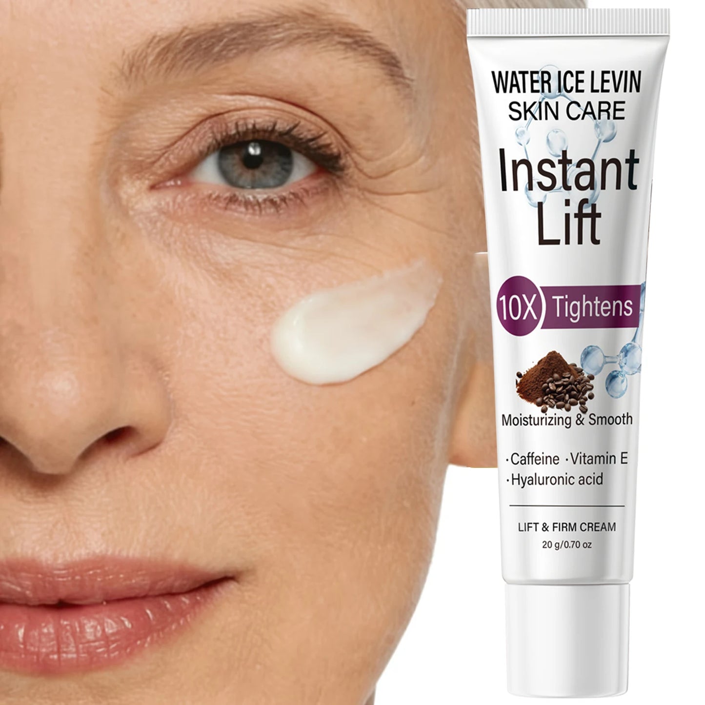 Tightening Eye Cream – Caffeine & Hyaluronic Acid | 20g