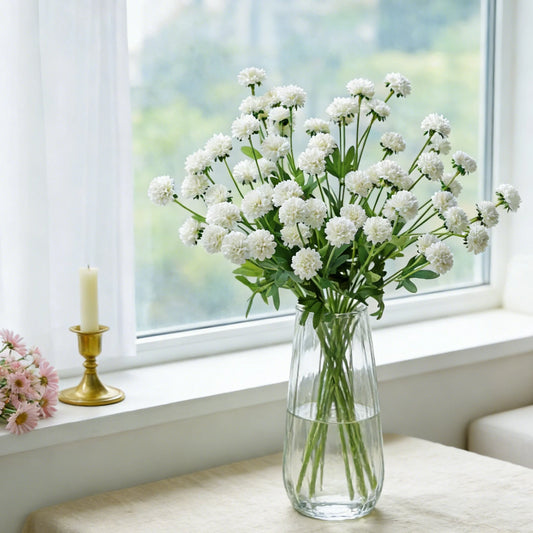 Artificial Silk Chrysanthemum Flowers | Wedding & Home Decor Artificial Silk Flowers Peaceful Pleasures Health and Wellness