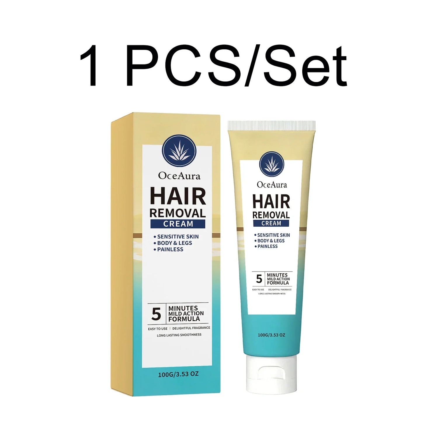 Painless Hair Removal Cream with Shea Butter – 100g