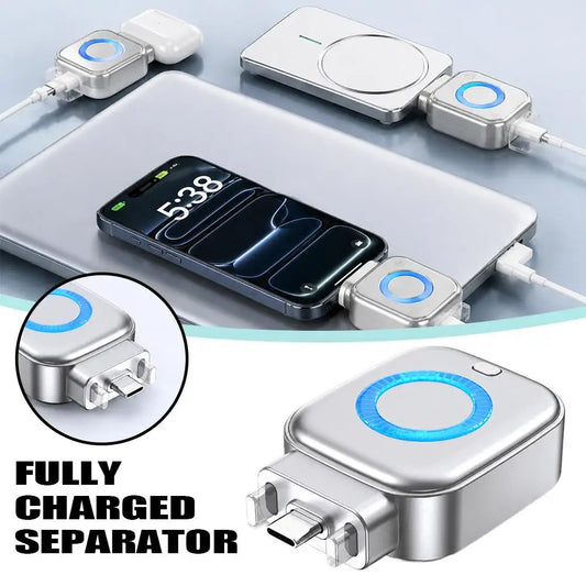USB-C Smart Auto Power-Off Charging Adapter – Anti-Overcharge Smart Charging Adapter Peaceful Pleasures Health and Wellness