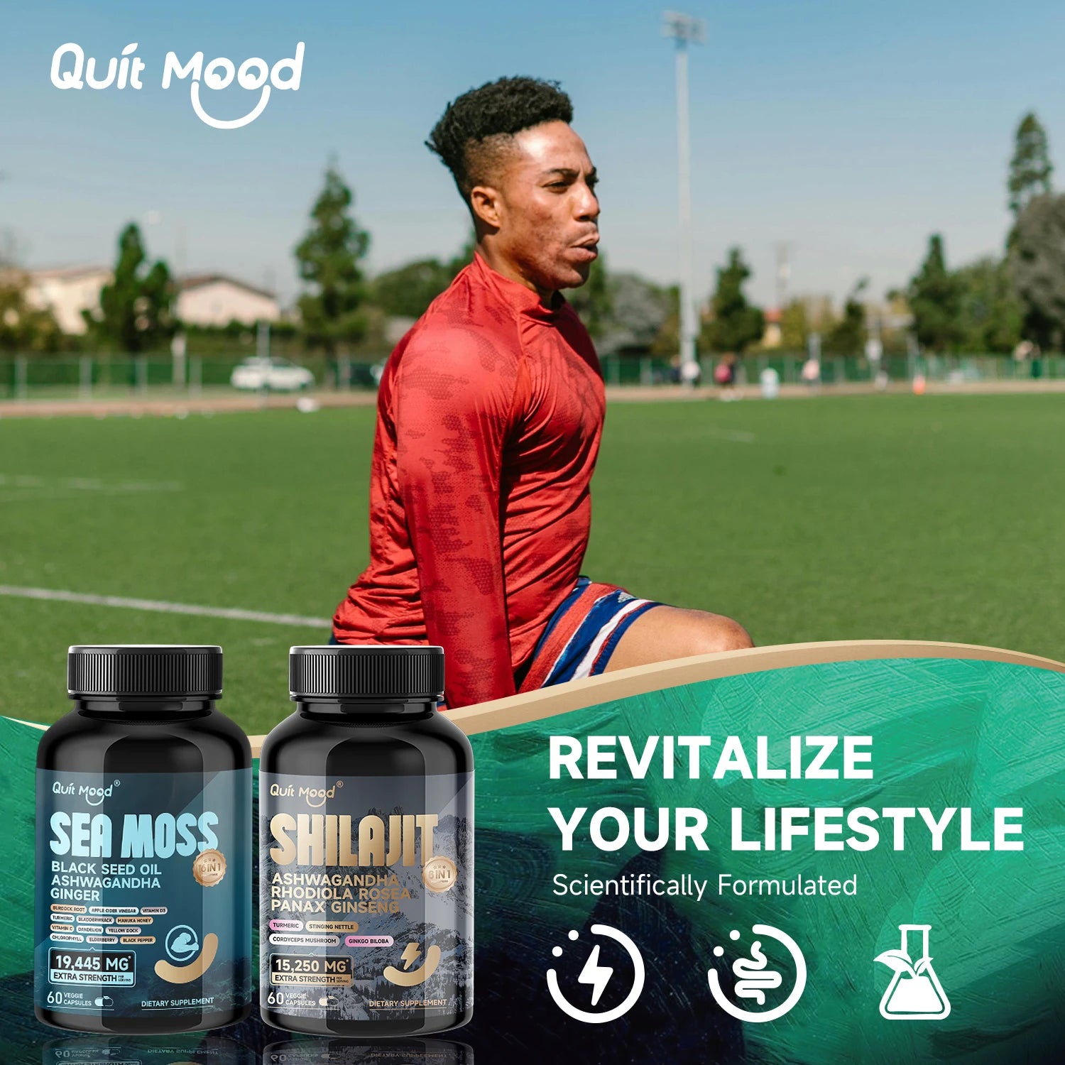 Shilajit 9000 Panax Ginseng 1500MG Ashwagandha 2000MG Rhodiola Rosea 1000MG, Turmeric 500MG, Gingko Biloba 500MG, Stinging Nettl Peaceful Pleasures Health and Wellness