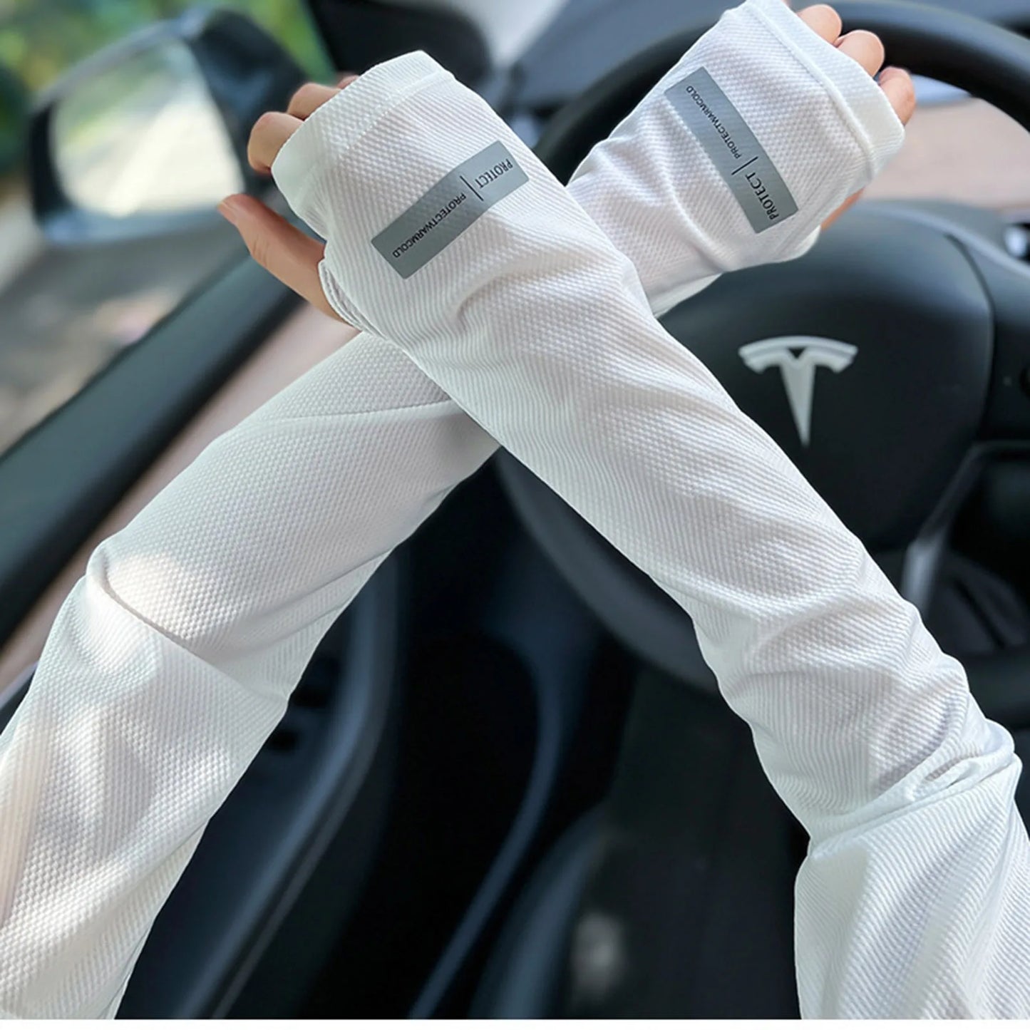 UV Sun Protection Cooling Arm Sleeves Super Soft Breathable Moisture-Wicking Arm Sleeves for Basketball Golf Football Summer Peaceful Pleasures Health and Wellness