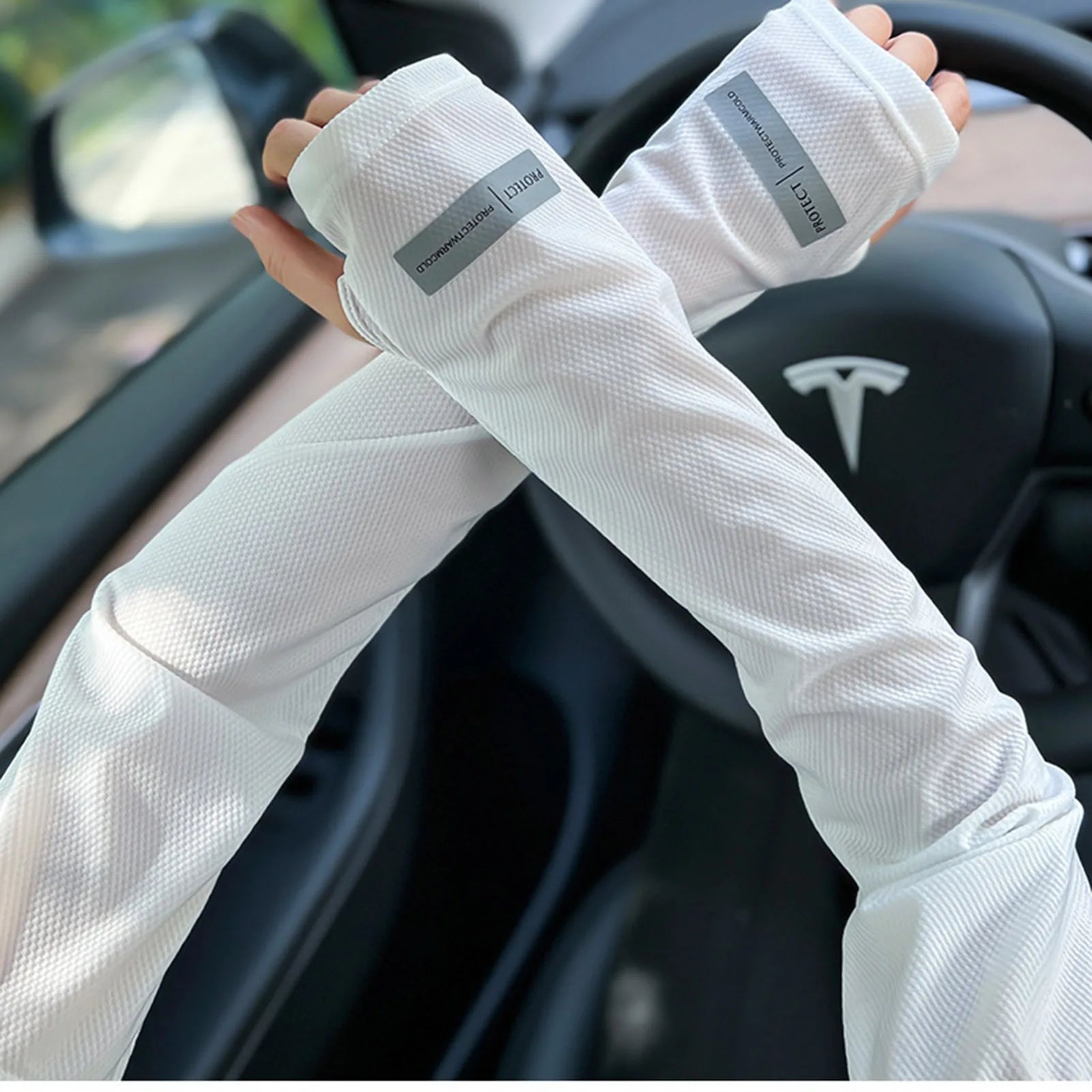 UV Sun Protection Cooling Arm Sleeves Super Soft Breathable Moisture-Wicking Arm Sleeves for Basketball Golf Football Summer Peaceful Pleasures Health and Wellness