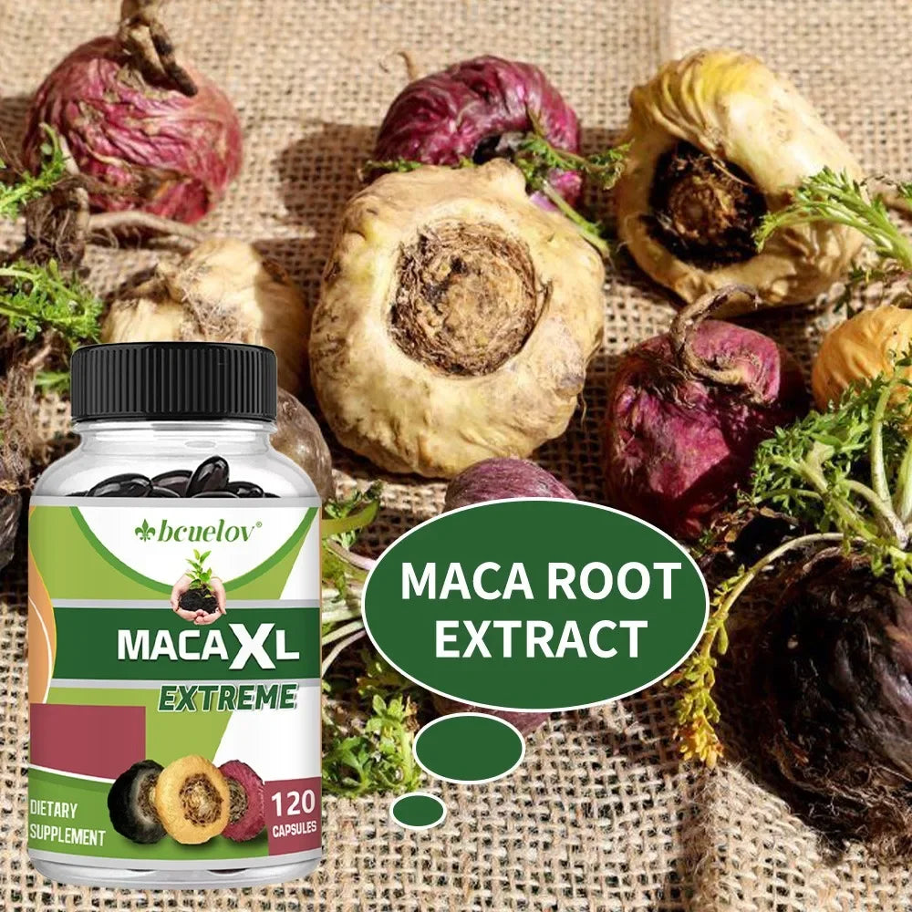 Organic Maca Root Extract 1000mg – Energy & Muscle Support