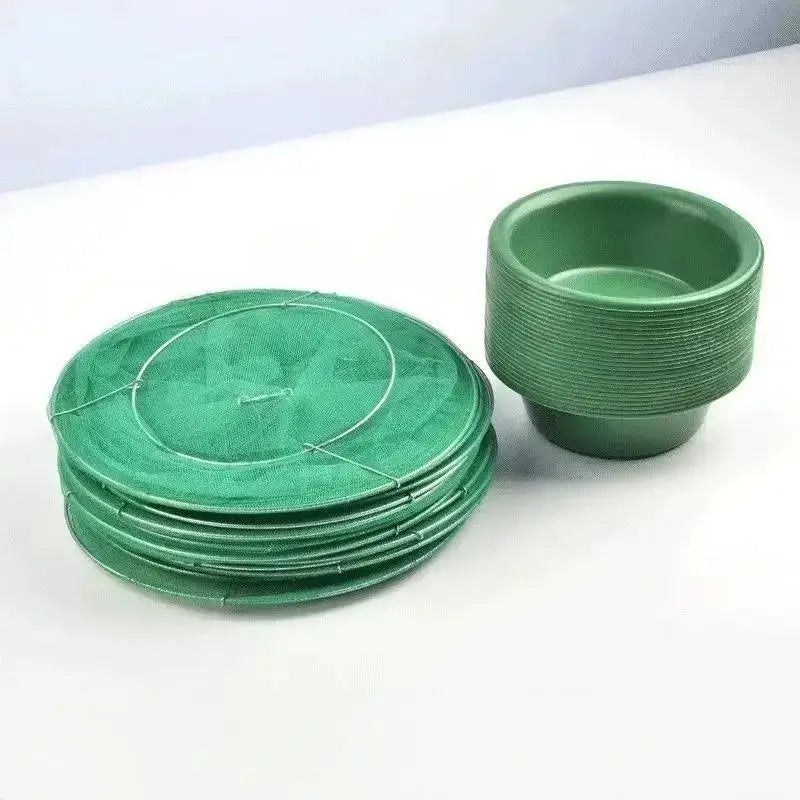 Reusable Hanging Fly Trap With Green Mesh Effective Safe Capture For Outdoor Garden Farms Courtyards Pest Control Peaceful Pleasures Health and Wellness