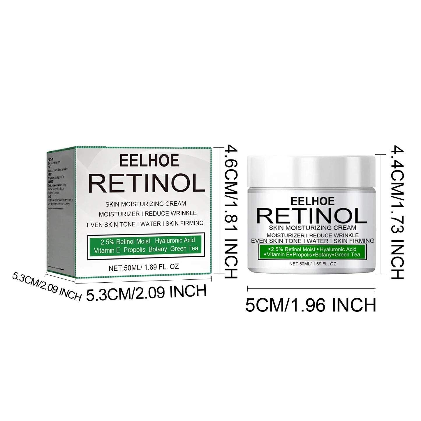 Eelhoe Retinol Brightening Cream – Knees, Underarms & Body