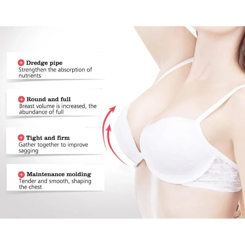 Women Breast Enlargement Oil Farming Enhancement Breast Enlarge Big Bust Enlarging Bigger Lift Papaya Chest Massage Care Oil Peaceful Pleasures Health and Wellness