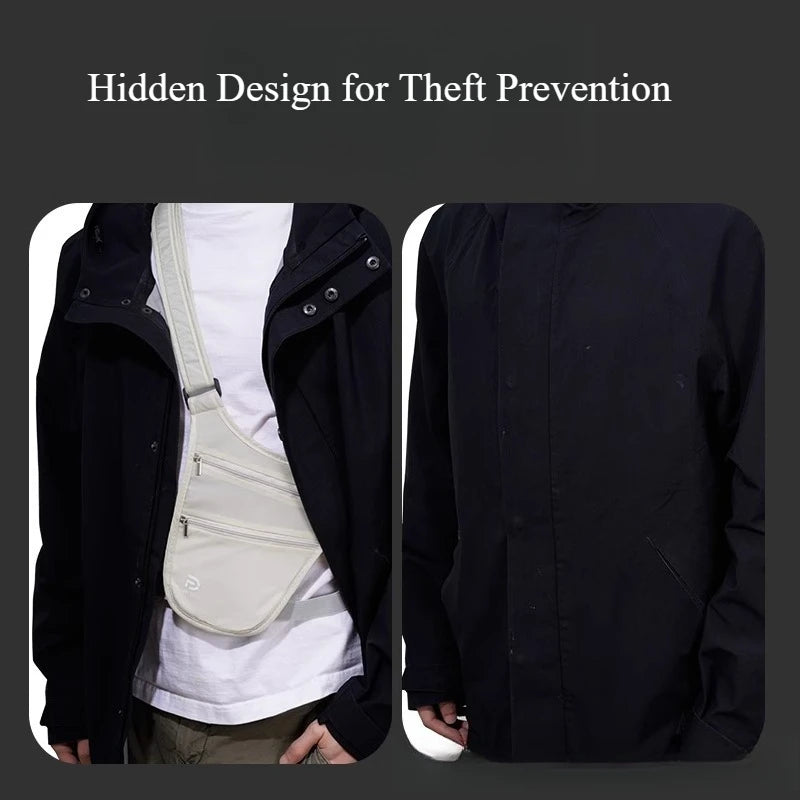 Travel Anti-Theft Hidden Waist Bag – Passport & Phone