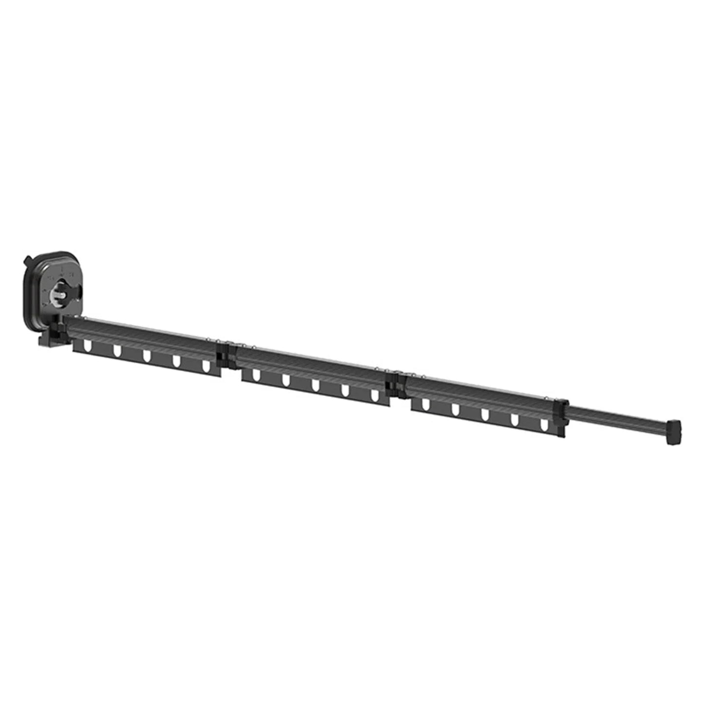 No-Drill Folding Wall-Mount Clothes Drying Rack | Suction Cup