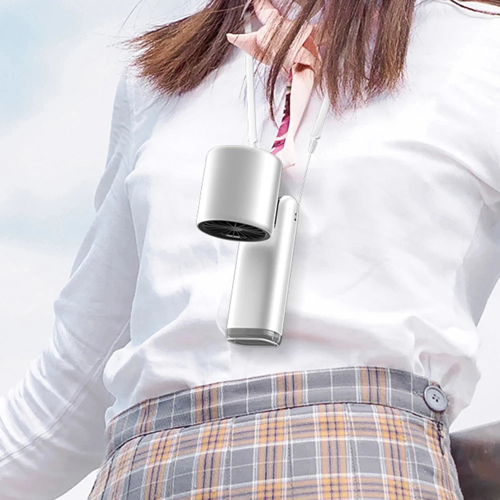 100 Turbos Chilled Ice Sensation Cold Fan Super Mini Turbos Speed Fan USB Powered Digital Display For Outdoor Camping Travel Peaceful Pleasures Health and Wellness