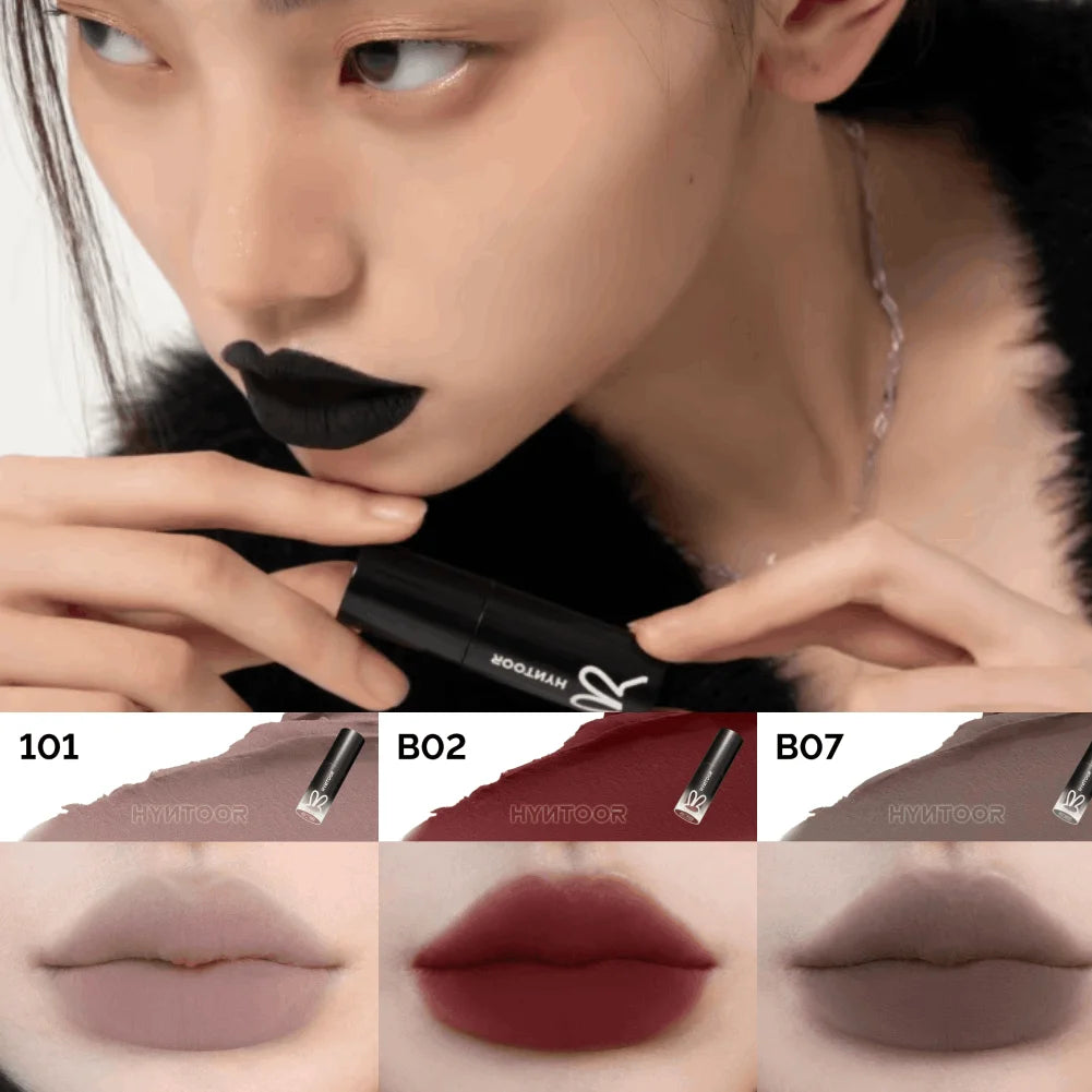 Matte & Mirror Gothic Nude Lip Mud | Moisturizing Lipstick