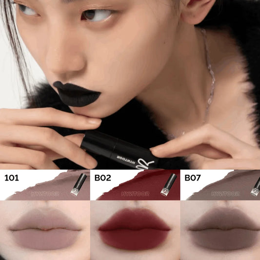 Matte & Mirror Gothic Nude Lip Mud | Moisturizing Lipstick Lip Mud Lipstick Peaceful Pleasures Health and Wellness