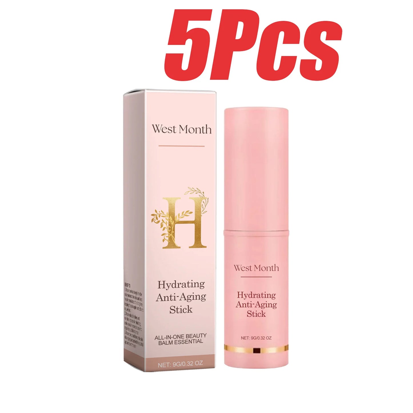 Collagen Firming Balm Stick – Hyaluronic Acid Anti-Aging Peaceful Pleasures Health and Wellness 5PCS