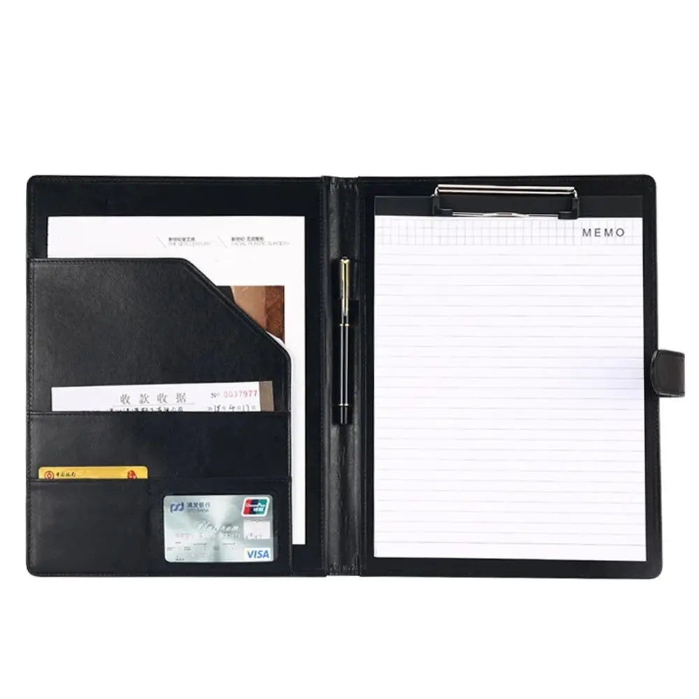 Bag Contract File Folders Writing Pads Business Card Holder A4 File Folder Manager Clip A4 Clipboard Folder Business Folder Peaceful Pleasures Health and Wellness