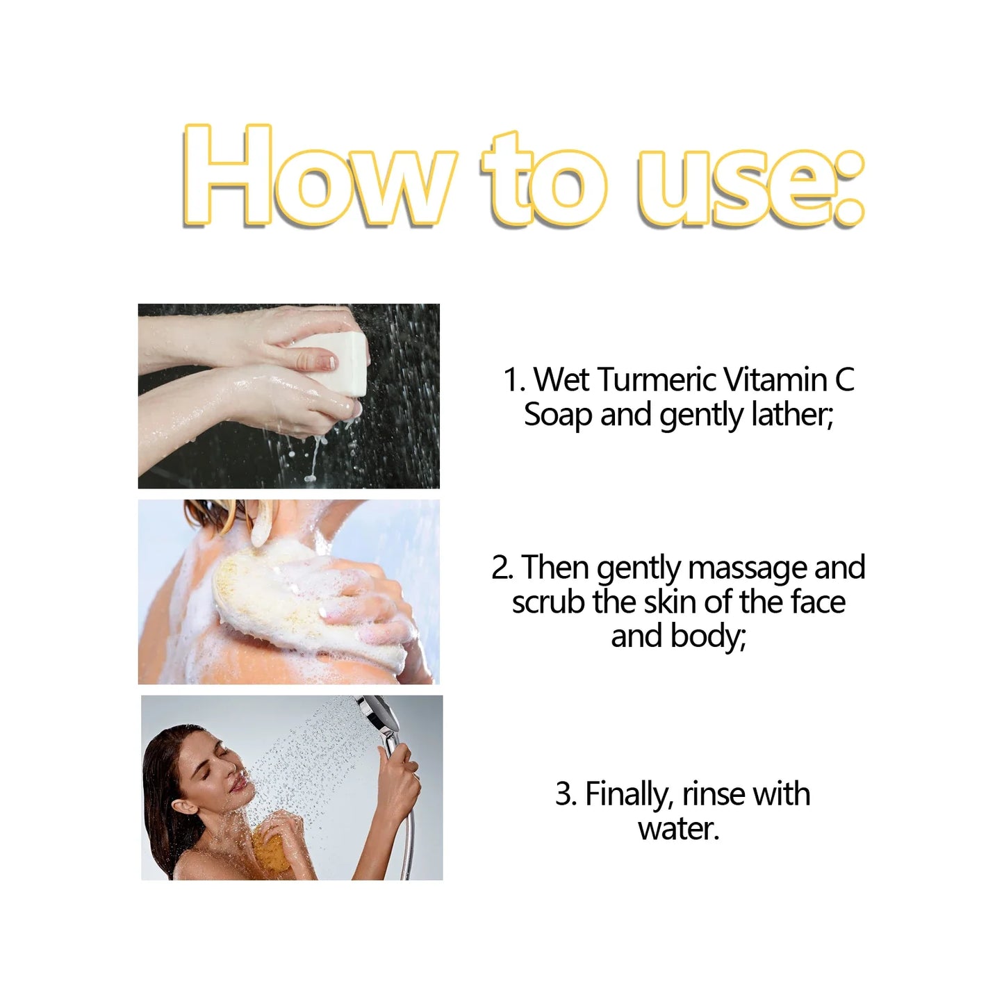 Eelhoe Turmeric Face Soap – Brighten Skin & Fade Dark Spots