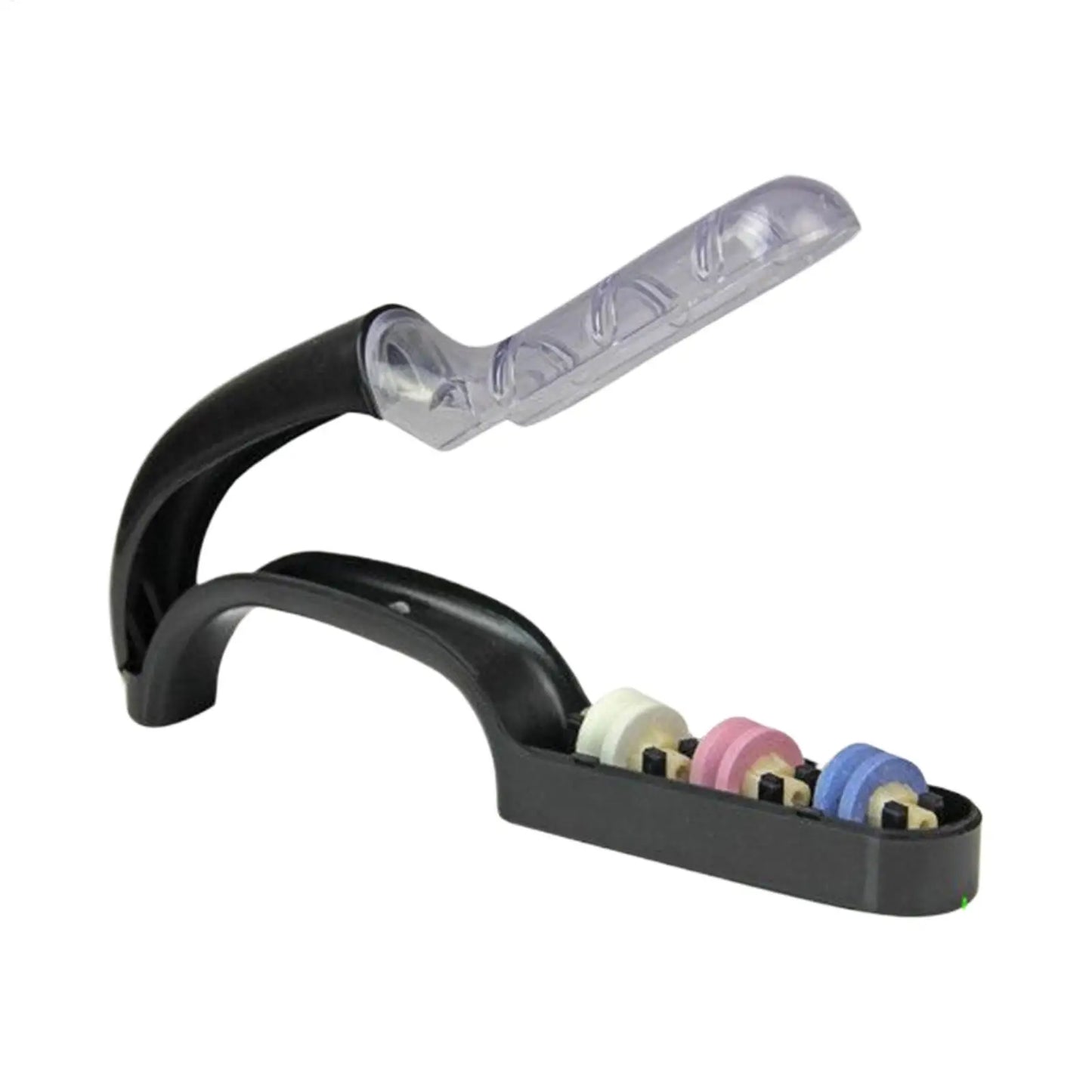 3-Stage Handheld Knife Sharpener with Anti-Slip Base