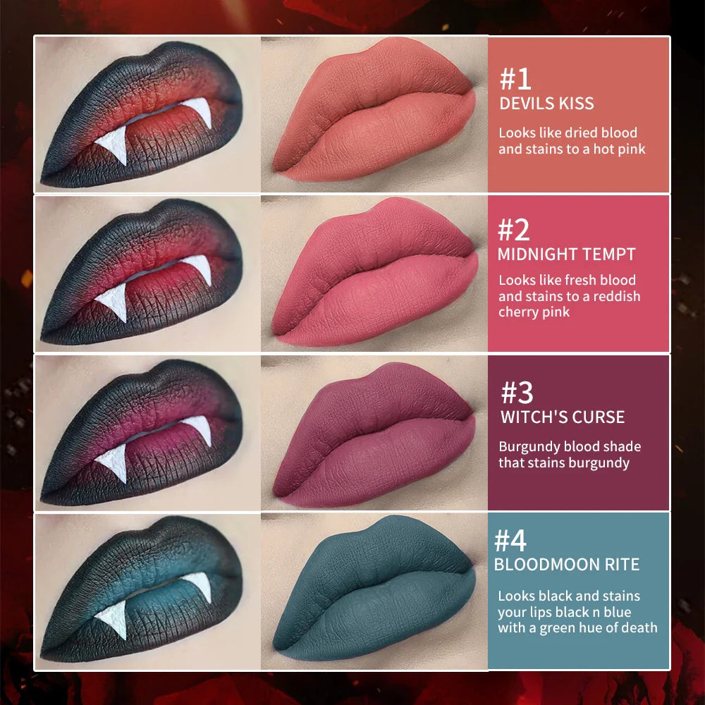 Lakerain Matte Lip Stain – Waterproof Long-Lasting Lip Tint
