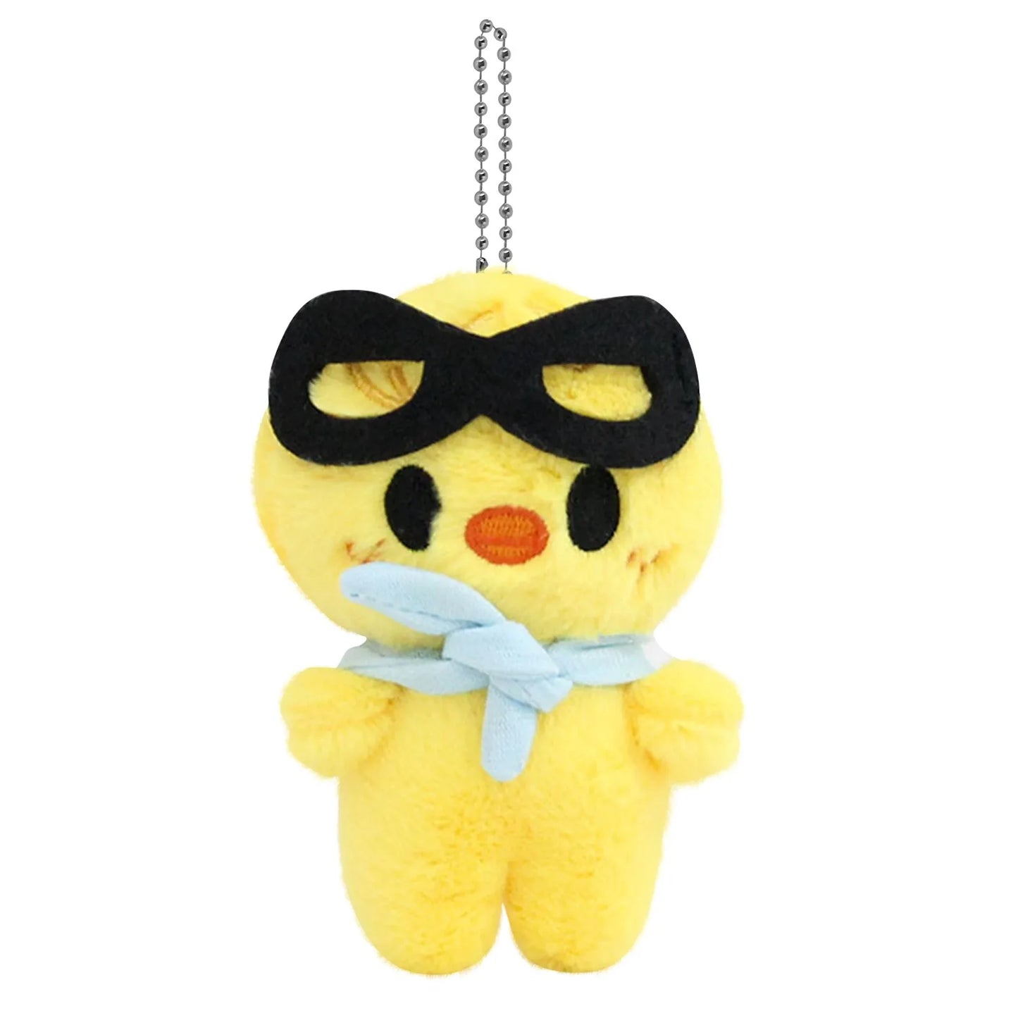 Cute Animal Plush Keychains Rabbit Husky Chicken Set of 6 Animal Plush Keychain Peaceful Pleasures Health and Wellness B One Size
